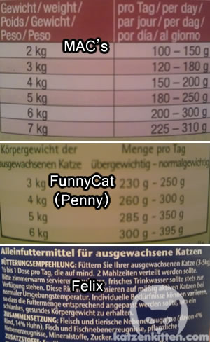 Ein Vergleich verschiedener Katzenfutter Marken